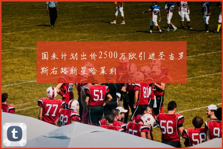 国米计划出价2500万欧引进圣吉罗斯右路新星哈莱利